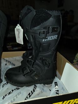 Thor Blitz XP Motocross Boot Black