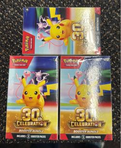 Pokemon 30th Anniversary Booster Bundle