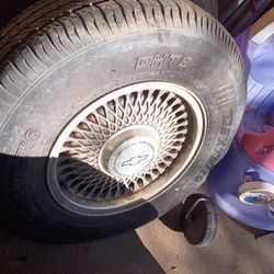 $250 5 Lug Chevy Rims Off A Caprice With Good Tires