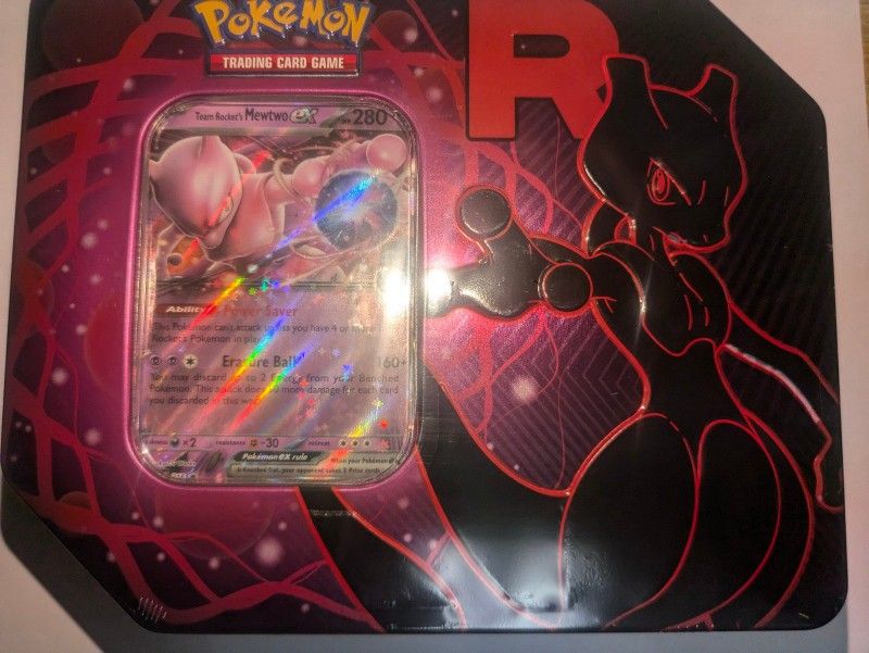Mewtwo Pokemon Tin