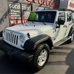 2016 Jeep Wrangler Unlimited S Sport Utility 4DR 
