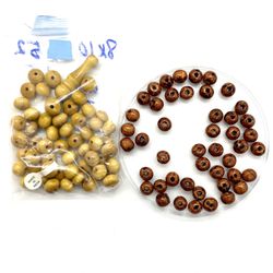 Lot Of Wood Beads From India