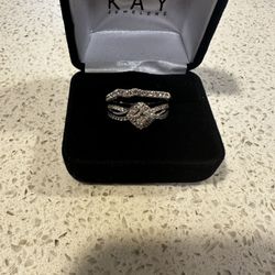 Engagement Ring And Wedding Band 