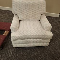 Arm Chair With Ottoman $75