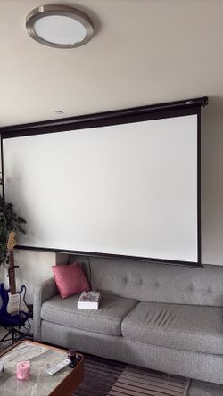 Elite Screens 106” Pull-Down Projector Screen (16:9)