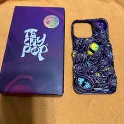 techy pop phone case for iPhone 16 pro max //Para iPhone 16 pro max 