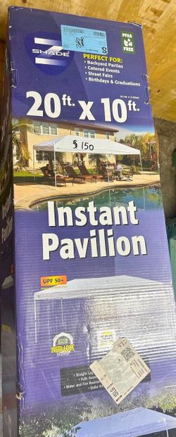 20ft x 10ft Instant Pavilion