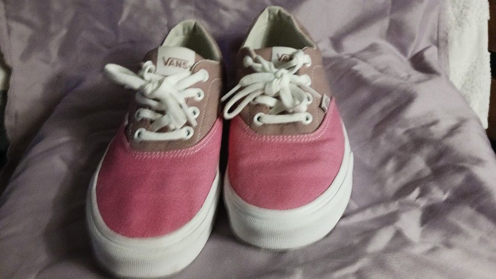 Girls Van's Sz 8