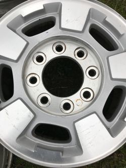 17” Chevy 8 lug rims