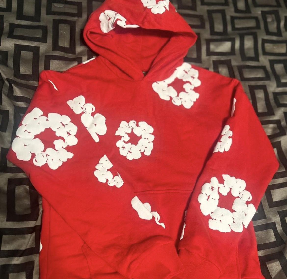 Red Denim Tears Hoodie