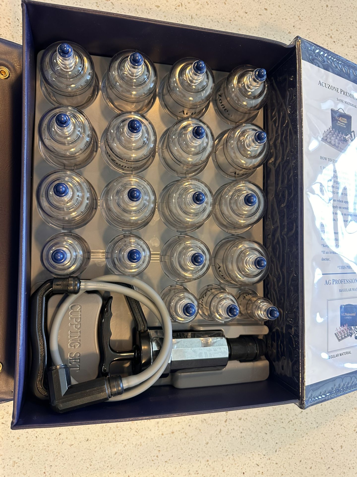 19 Piece Acupuncture Cupping Set