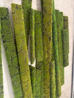 FAUX Moss Wall slats