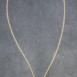 10 Kt Gold Necklace Vintage