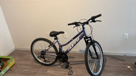Like New Purple Huffy Rock Creek Mountain Bike (24") - Ridden Once!