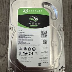 SeaGate BarraCuda Compute 2TB ST2000DM006 (used but wiped)