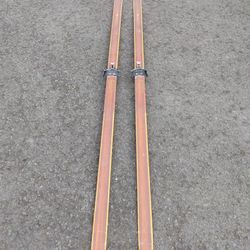 Antique 20s Wood Bonna Cross Country Skiis Norway