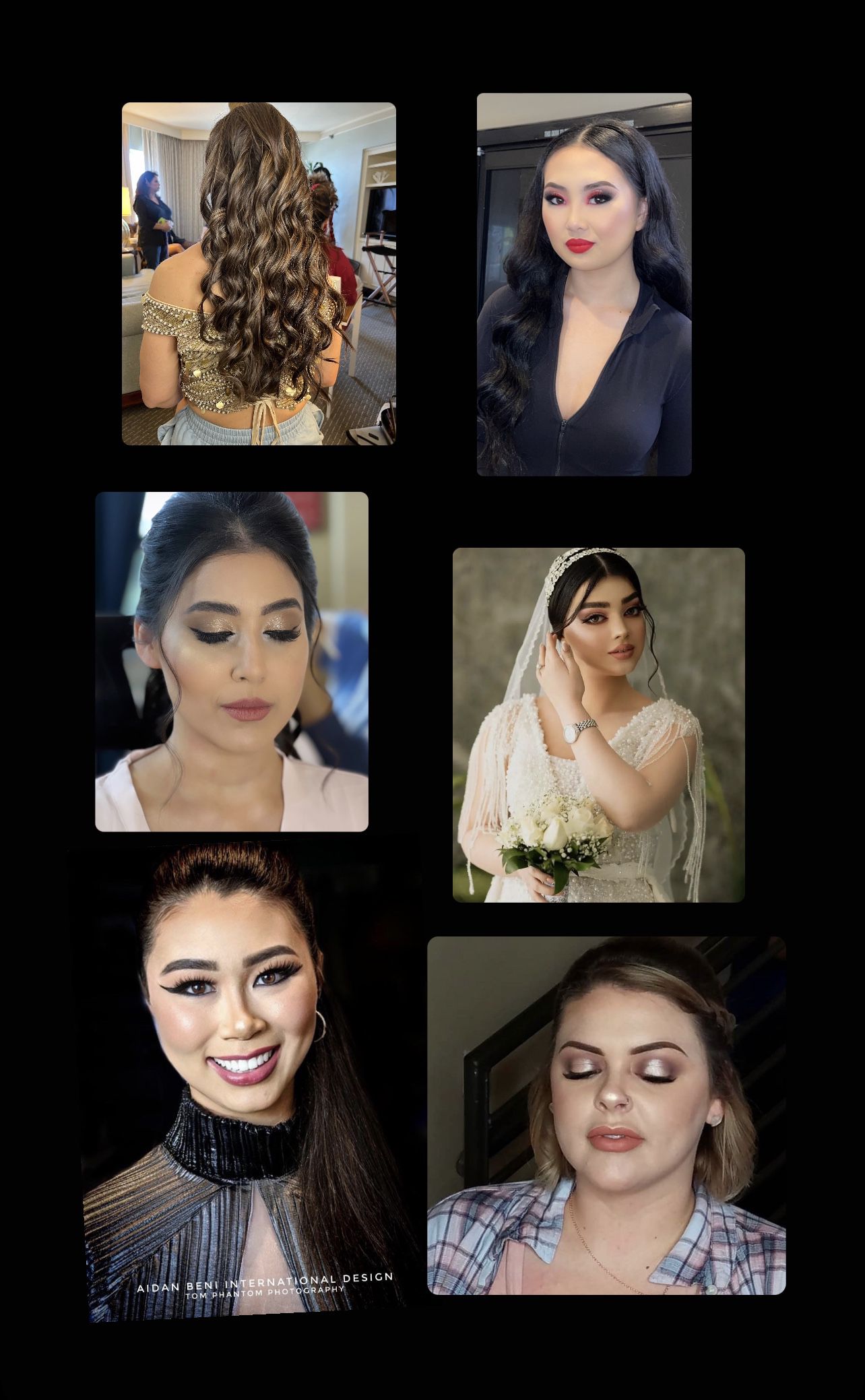 doing Make Up For Party Wedding Event birthday Party  Bride, Bride, Maid, Flower, Girl 