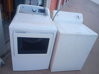 Washer and electric dryer