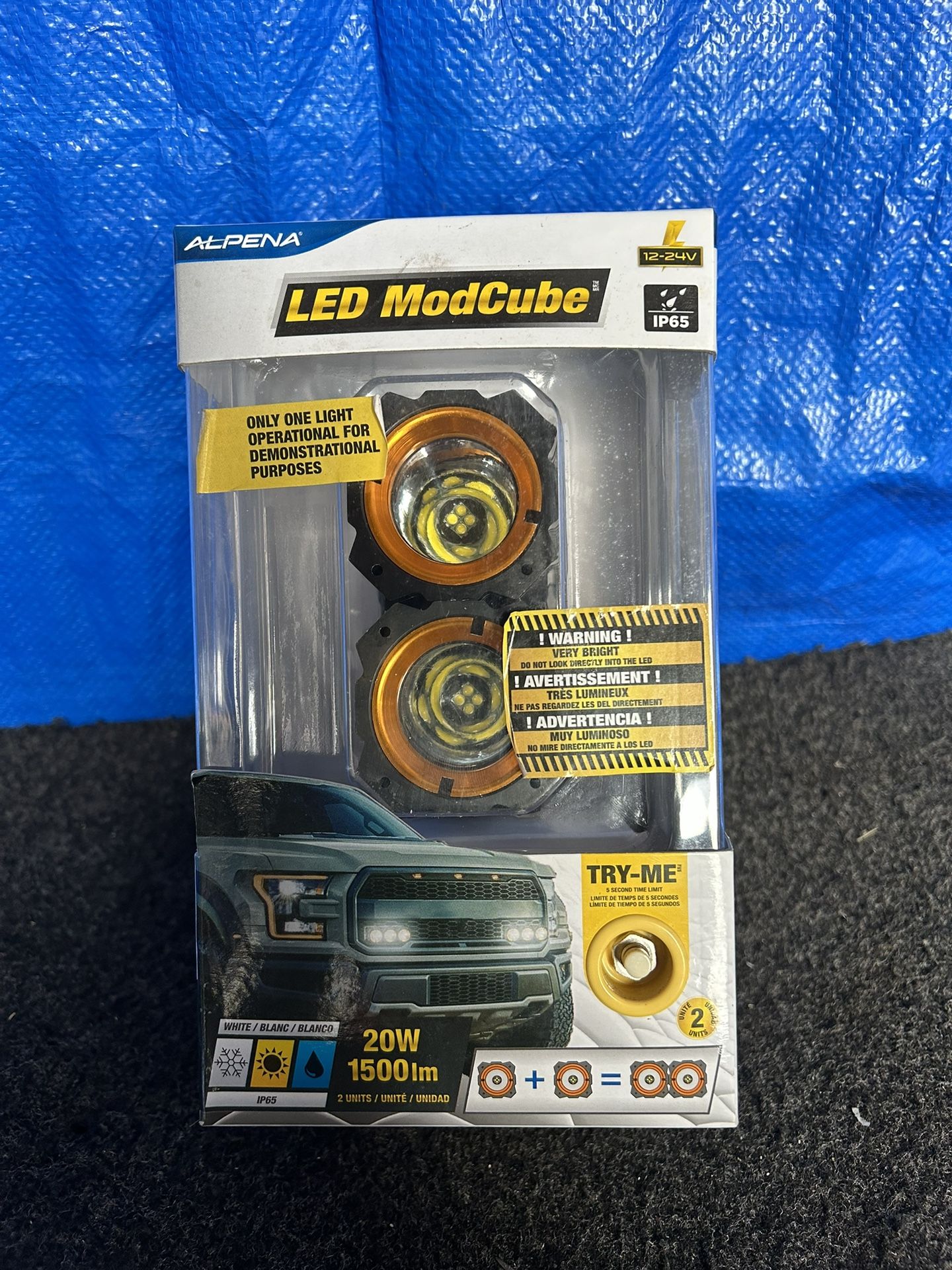 Alpena LED Modcube 2pcs External Vehicle Light Bar Waterproof