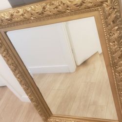 Nice style mirror ( Gold Color )