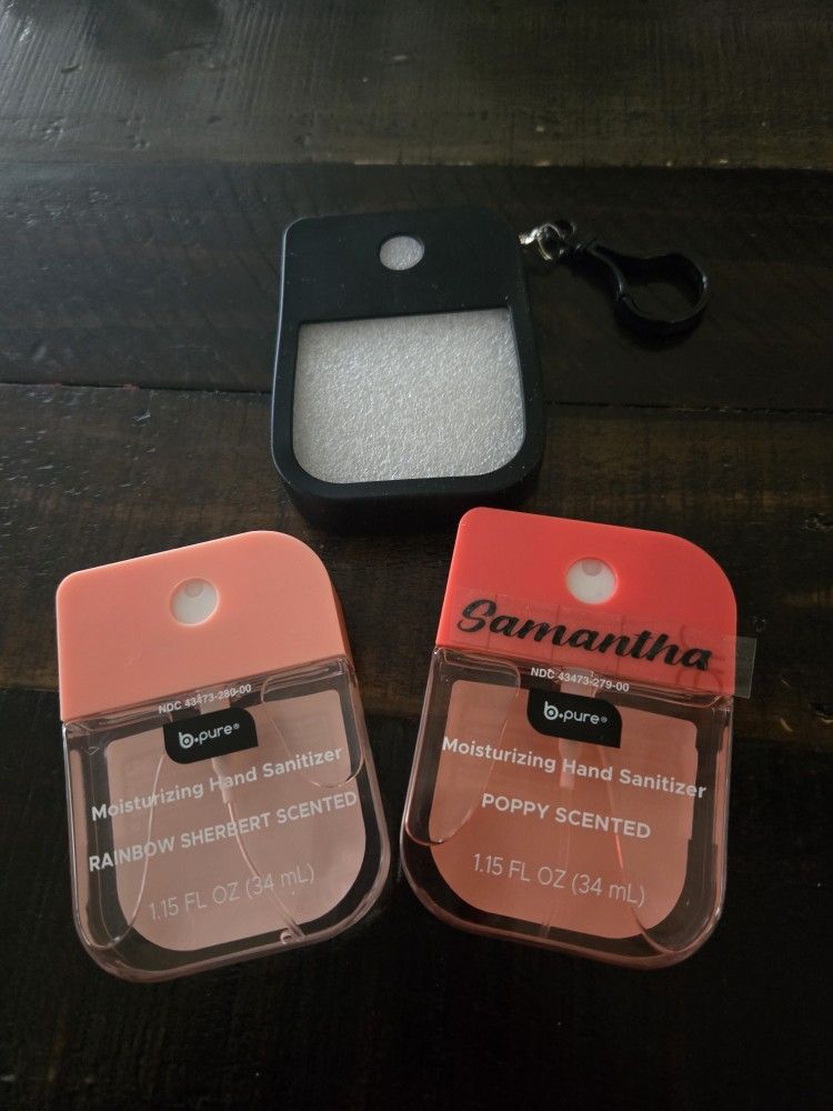 PERSONALIZED HAND SANITIZER SET