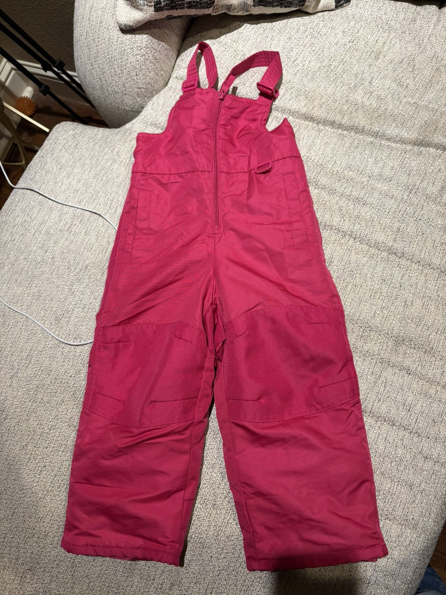 Girls Snow Bib Size 3t