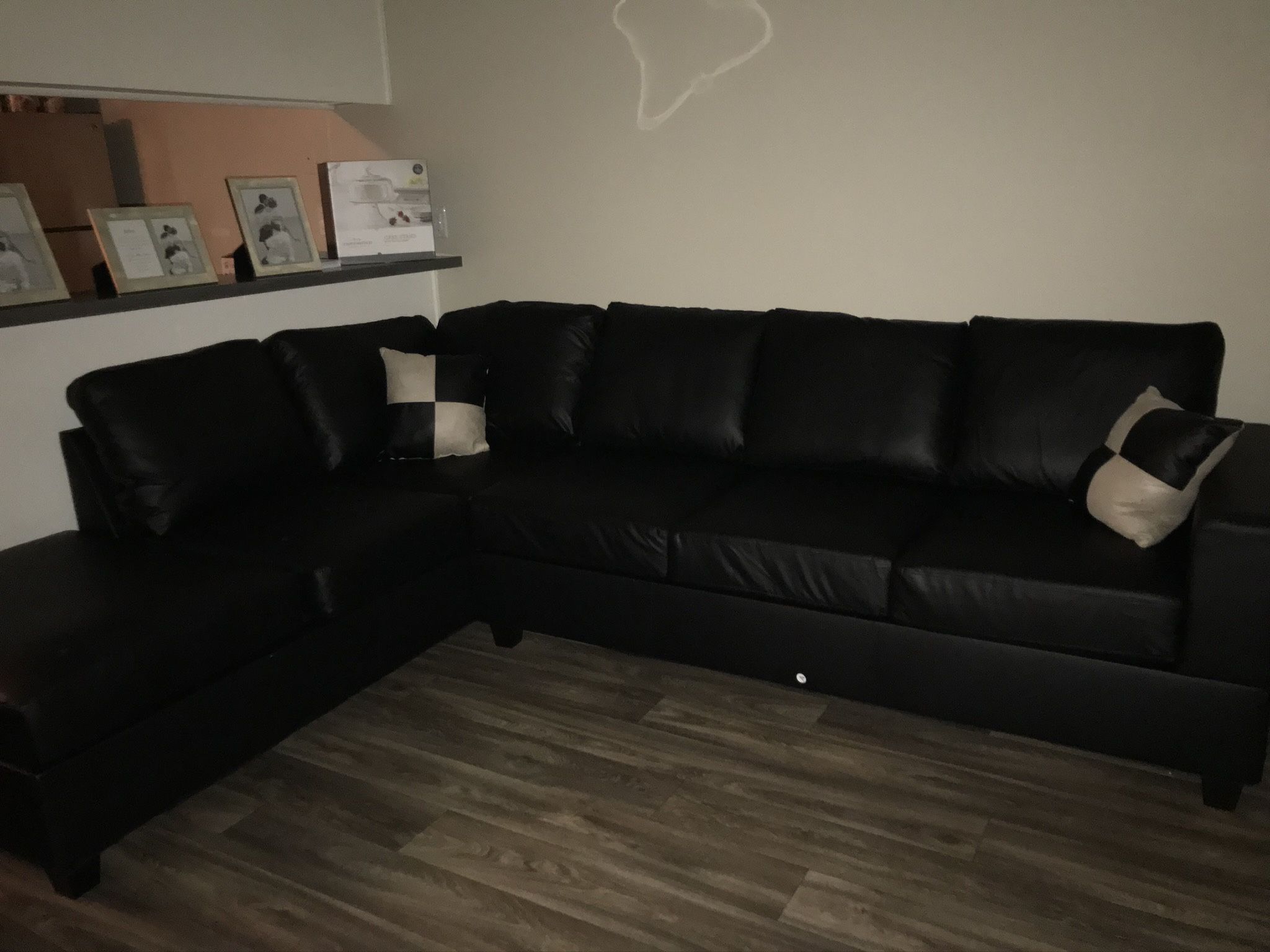 Black Sectional Couch