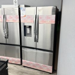 🔥SAMSUNG STAINLESS STEEL MEGA CAPACITY REFRIGERATOR WITH ICE MAKER AND WATER DISPENSER🔥