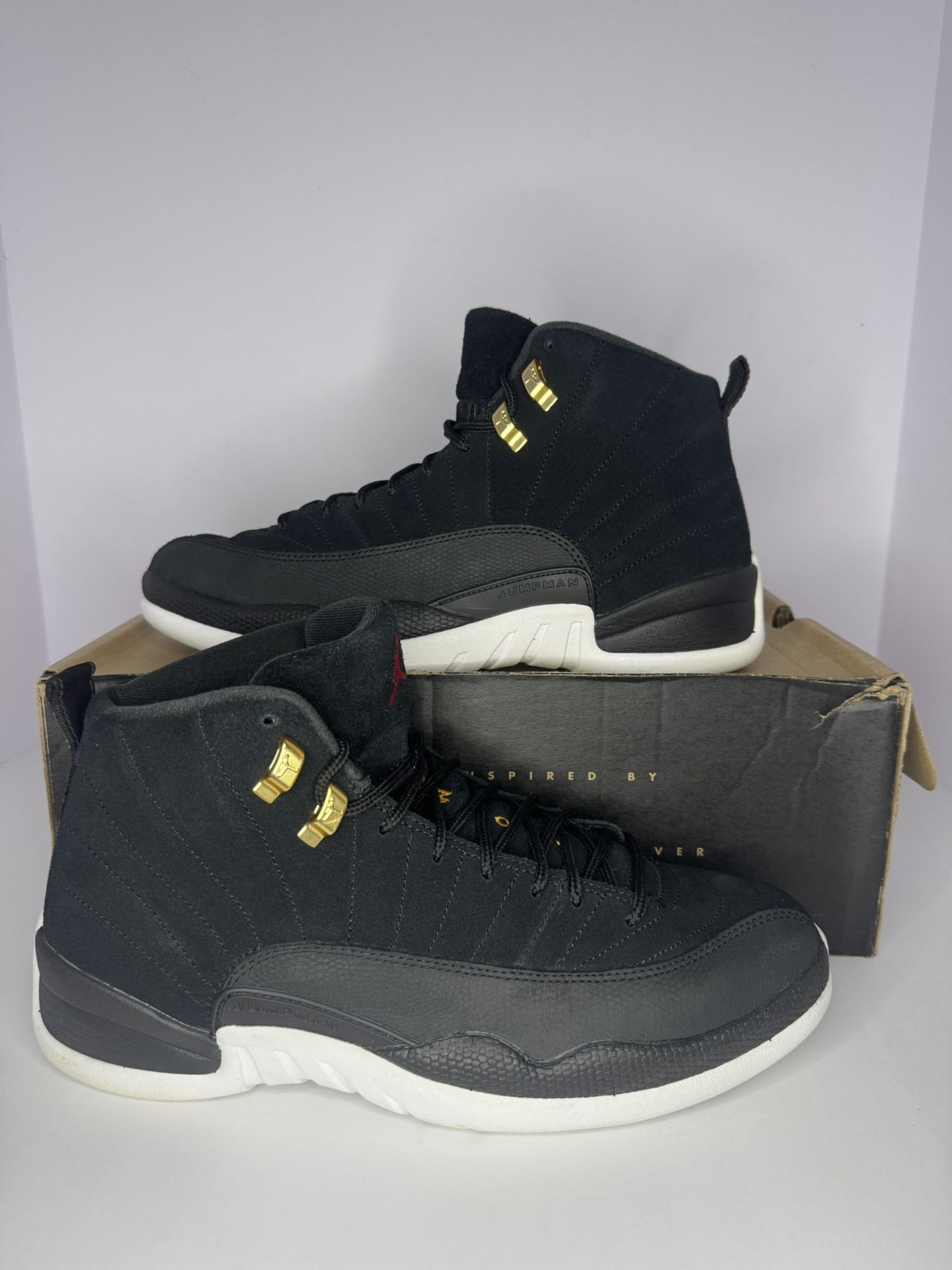 Jordan 12 “Reverse Taxi” – 11M – USED Size 11 - Air Jordan 12 Retro Reverse Taxi for sale online  main image 2
