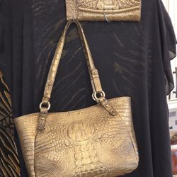 Bag and matching wallet.