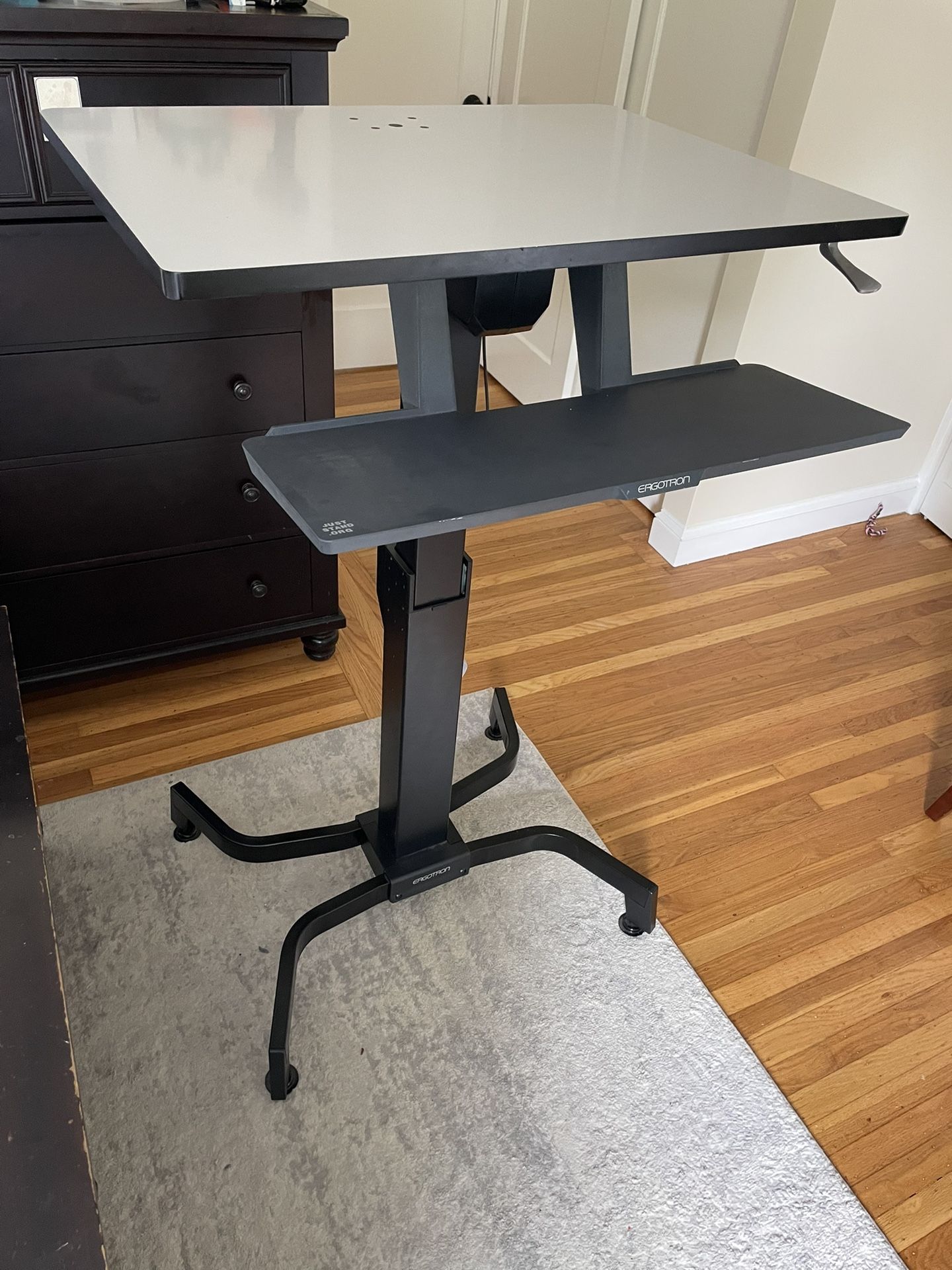 Ergotron WorkFit-PD Sit-stand Desk, lightly used