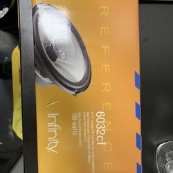 Infinity 6.5inch Car Speakers Brand New 