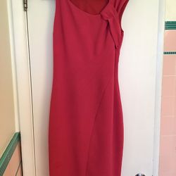 Tracy Reese Pink Midi Dress With Stretch