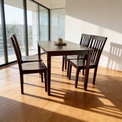 Small Dining Table and 4 Chairs