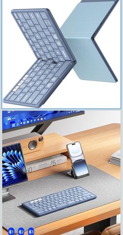 Foldable Bluetooth Wireless Keyboard