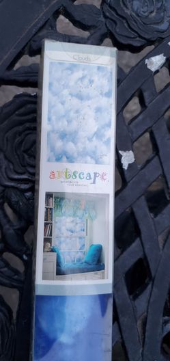 Cling window pane decor
