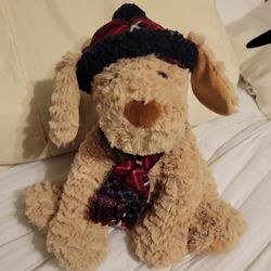 Plush Winter Dog