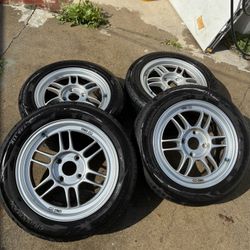 Enkei RPF1 16x7 4x114.3 w/ tires