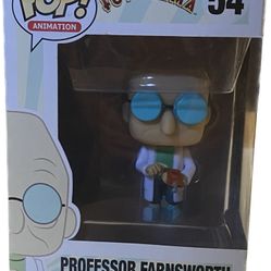 Figurine Vinyl FUNKO POP Futurama : Professor Farnsworth #54 Animation Protector