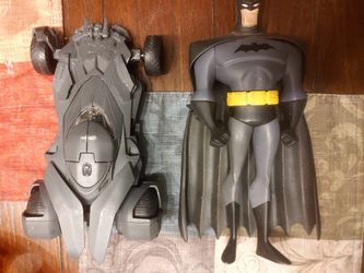 Batman And Car. Dc Collection