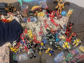 Huge power ranger lot
