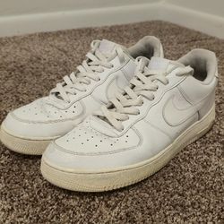 Nike Air Force 1 White Mens Shoes Size 13 Sneakers '07 Triple White Low Casual CW2288-111