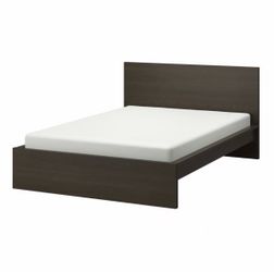 IKEA MALM Bed Frame Queen + LÖNSET Slats