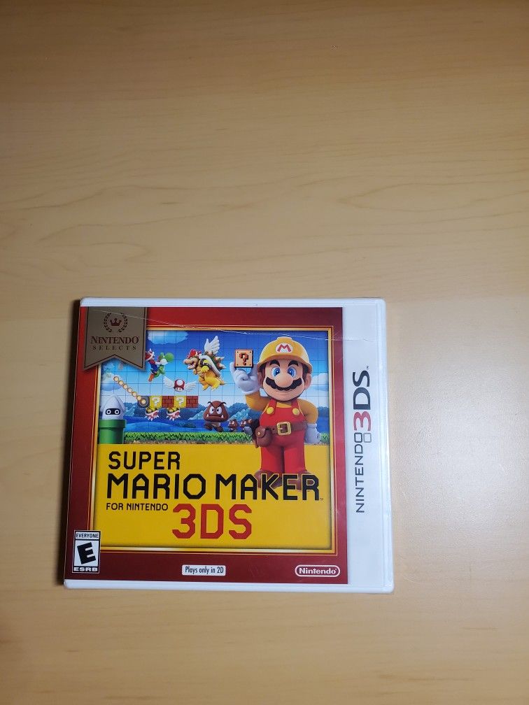 Nintendo 3ds Super Mario Maker Brand New