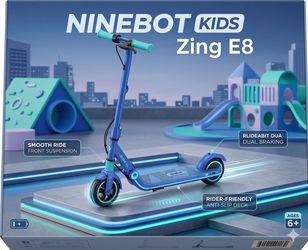 Ninebot Segway Kids Scooter — FUN + Fast, Works Great, Stored Indoors