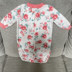 Baby Girl 0-9 Months Carters Brand Fleece Sleep Sacks