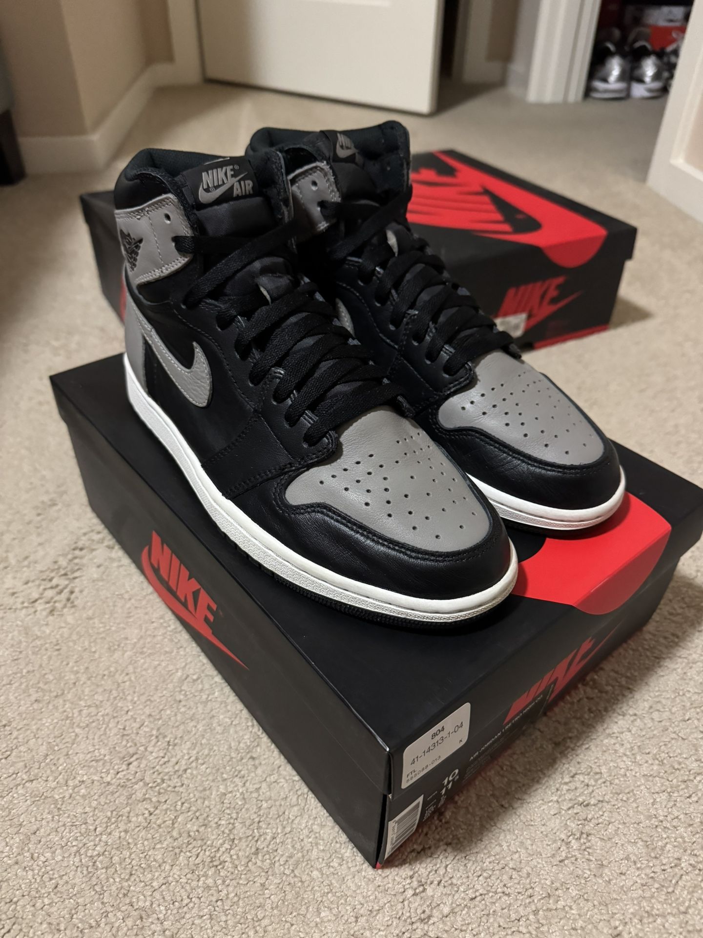Jordan 1 - Shadow 2018