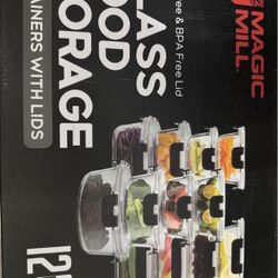 Glass Storage Containers 