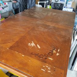 FREE!! Large Solid Wood Kitchen Table 