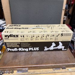 Zyliss Profi-King Plus Wood Working Vise Swiss Made Complete Kit